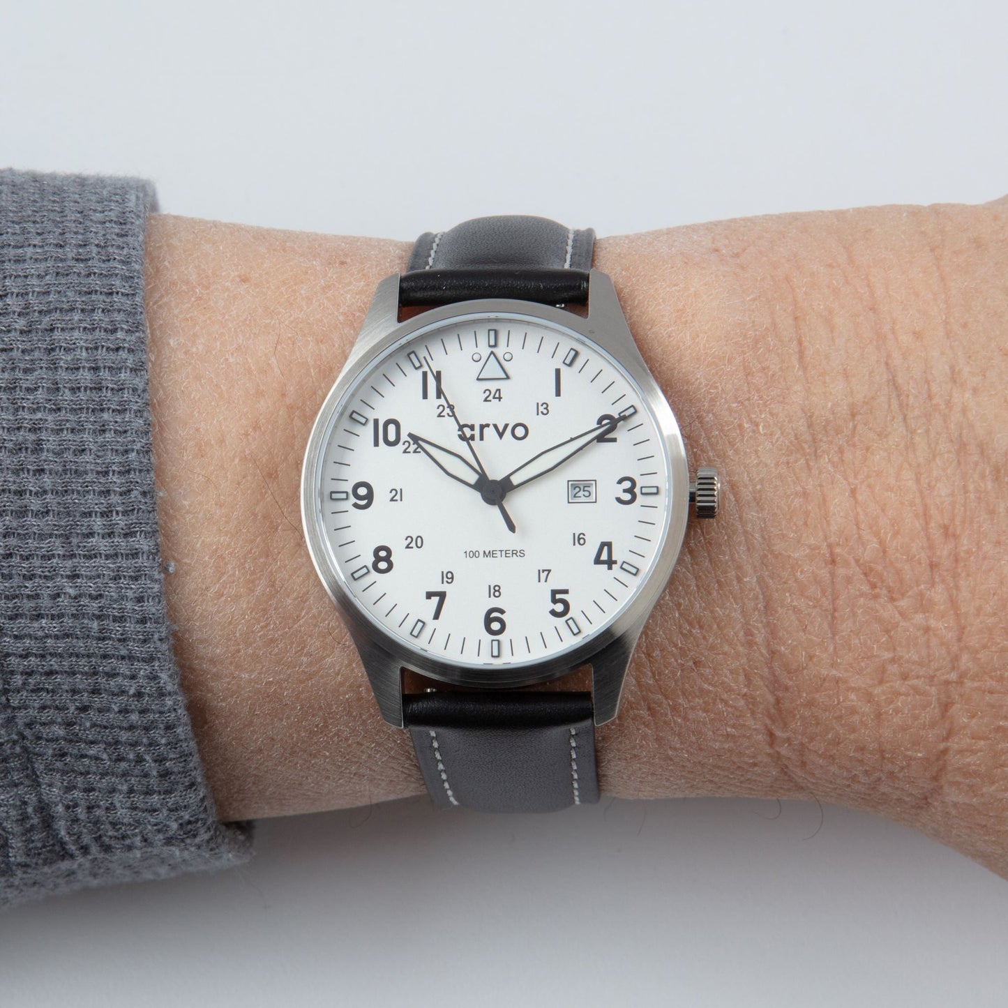 Arvo Rove Field Watch - Moon White