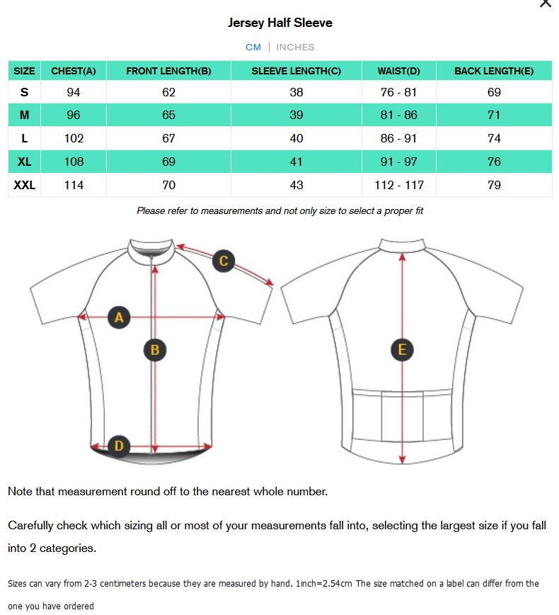 Men's Cycling Jersey