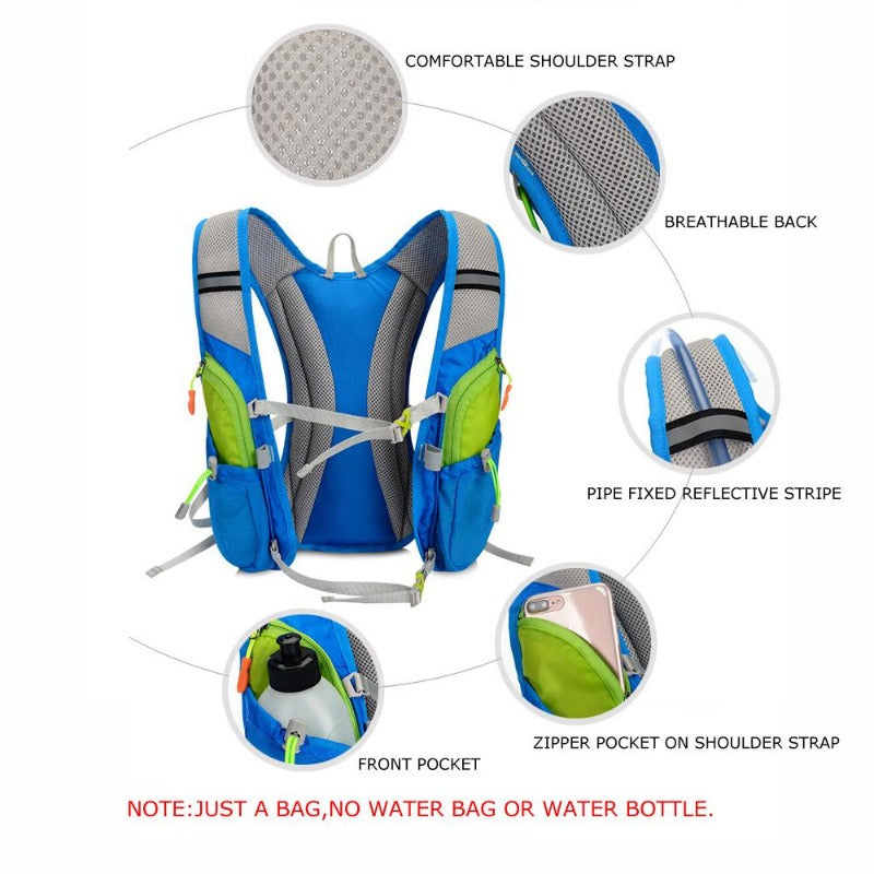 Ultralight Outdoor Marathon Running Cycling Hiking Hydration Backpack