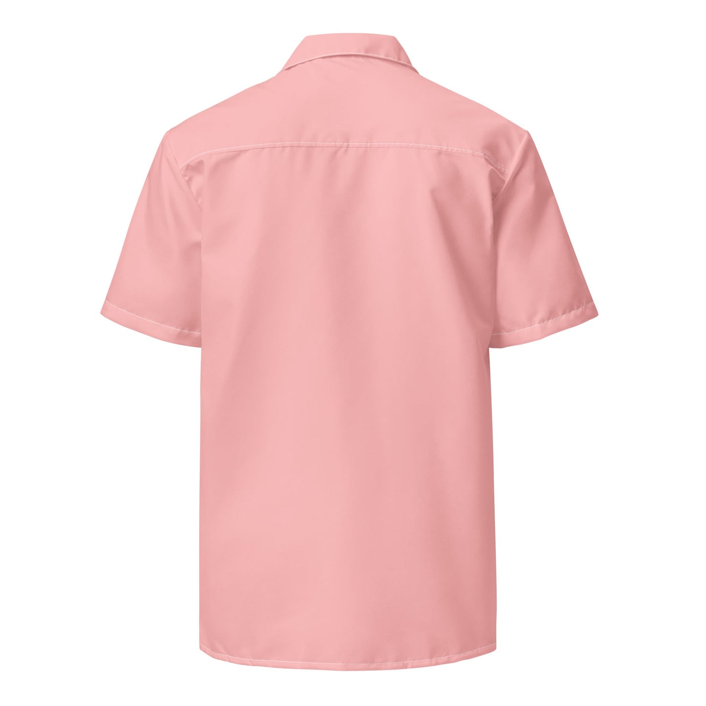 Labelless Coral Pink Button Down Camp Shirt