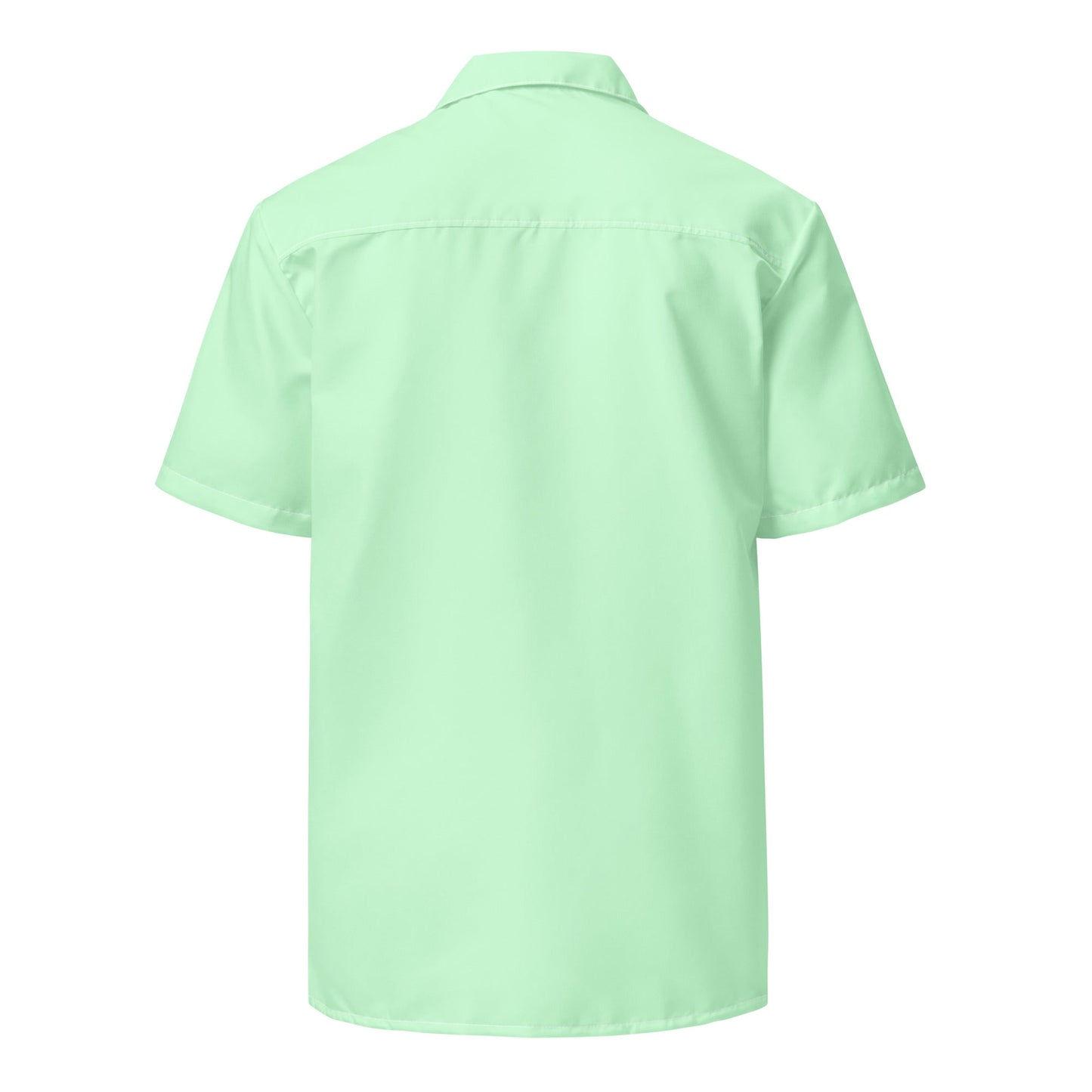 Labelless Mint Green Button Down Camp Shirt