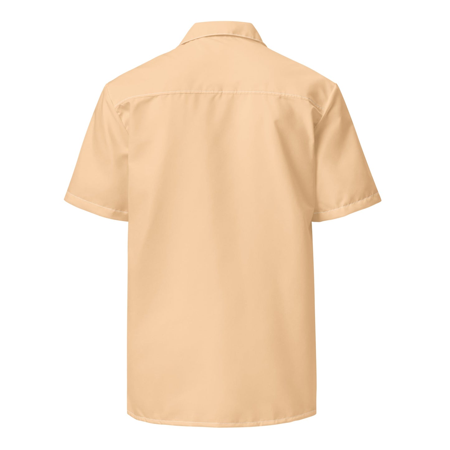 Labelless Clownfish Orange Button Down Camp Shirt