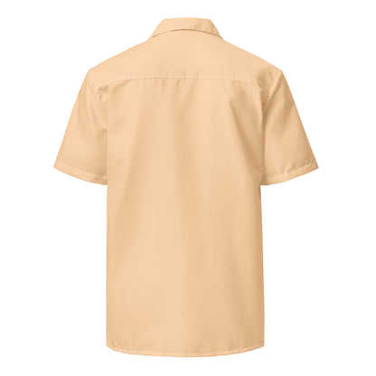 Labelless Clownfish Orange Button Down Camp Shirt