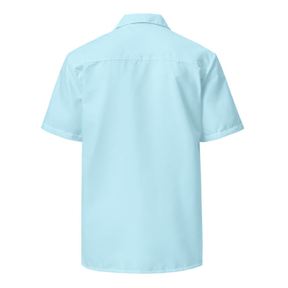 Labelless Bahama Water Blue Button Down Camp Shirt