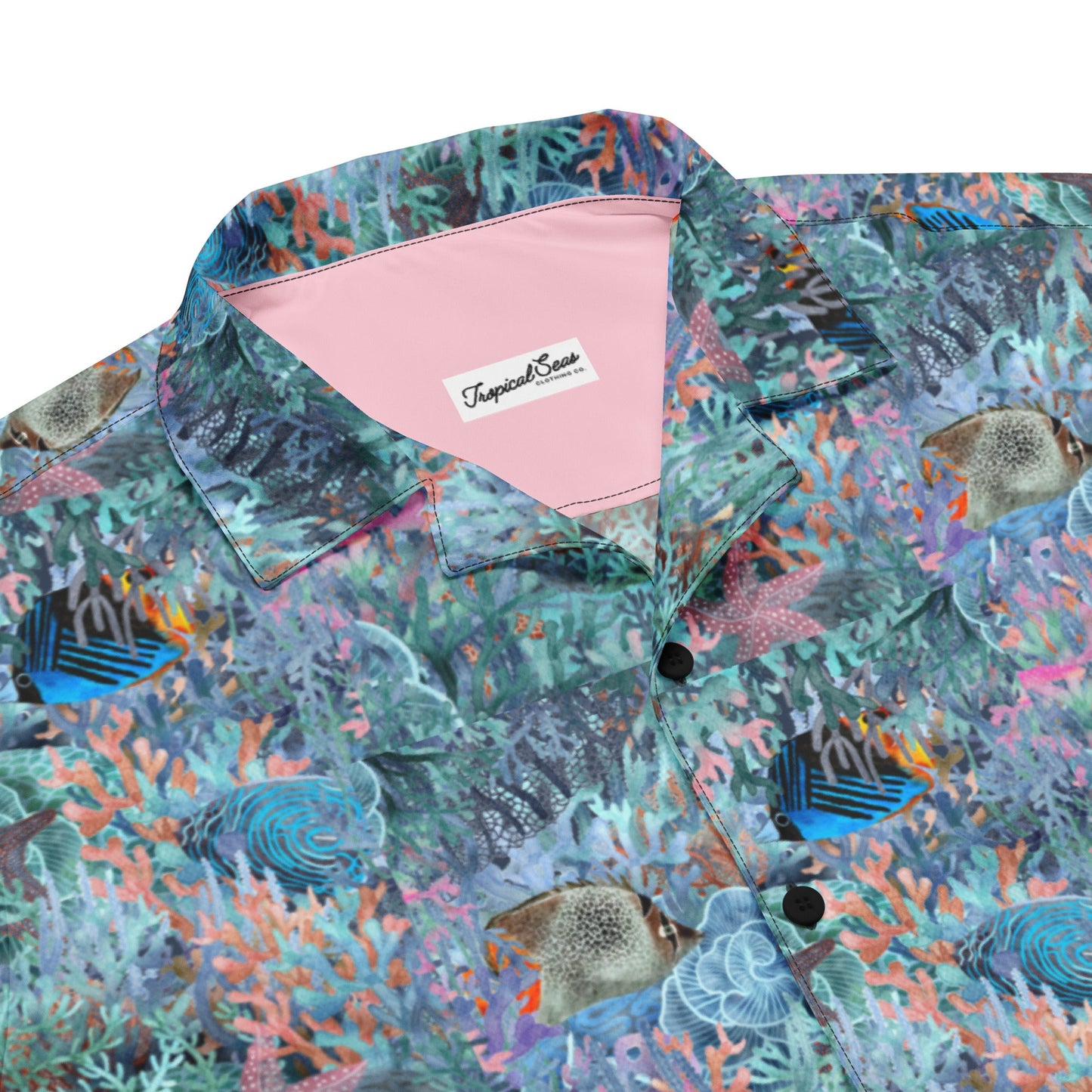 Marine Life Party Button Down Hawaiian Shirt