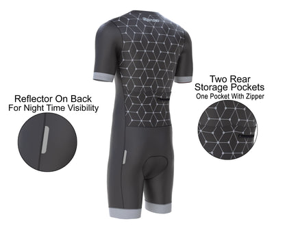 Men's All Seasons Gel Padded Trisuit-Triathlon