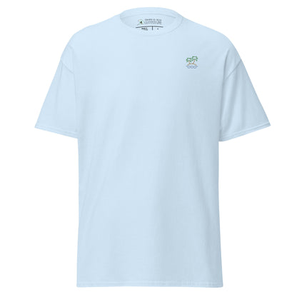 Embroidered Beach and Chill Classic T-Shirt