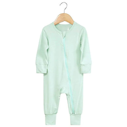 Mint Super Soft 2-Way Zip Sleepsuit