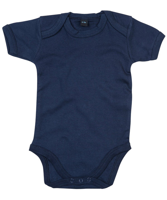 Navy Blue Baby Bodysuit