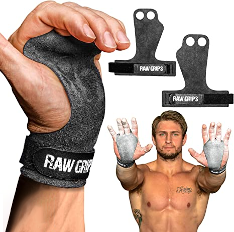 RAW Grips 3.0, Premium Leather CrossFit Gymnastic Grips