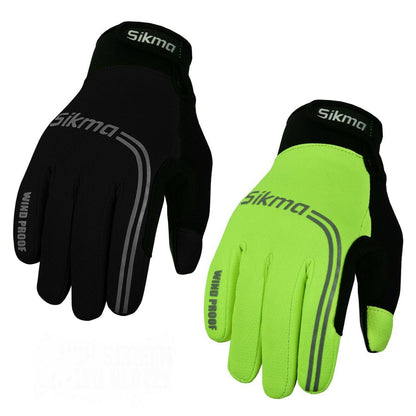 Windproof Gel Padded Touchscreen Gloves