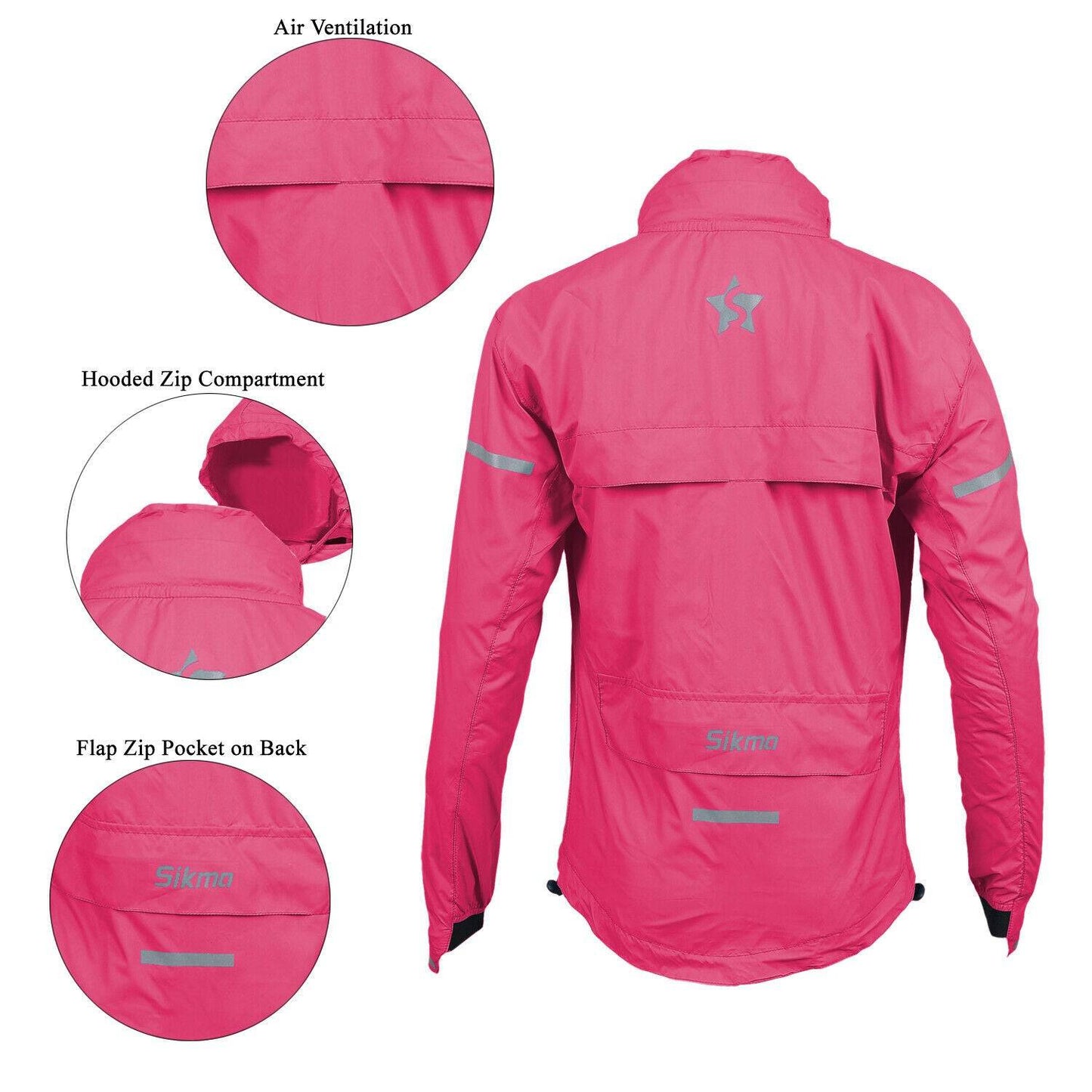 Women's Hooded Rain Jacket