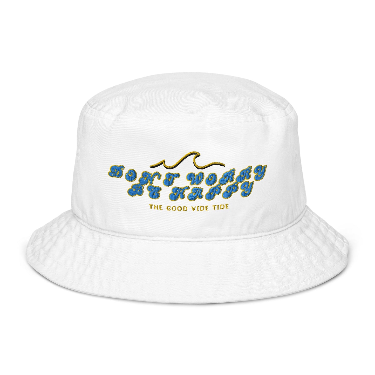 Organic Don't Worry, Be Happy Bucket Hat