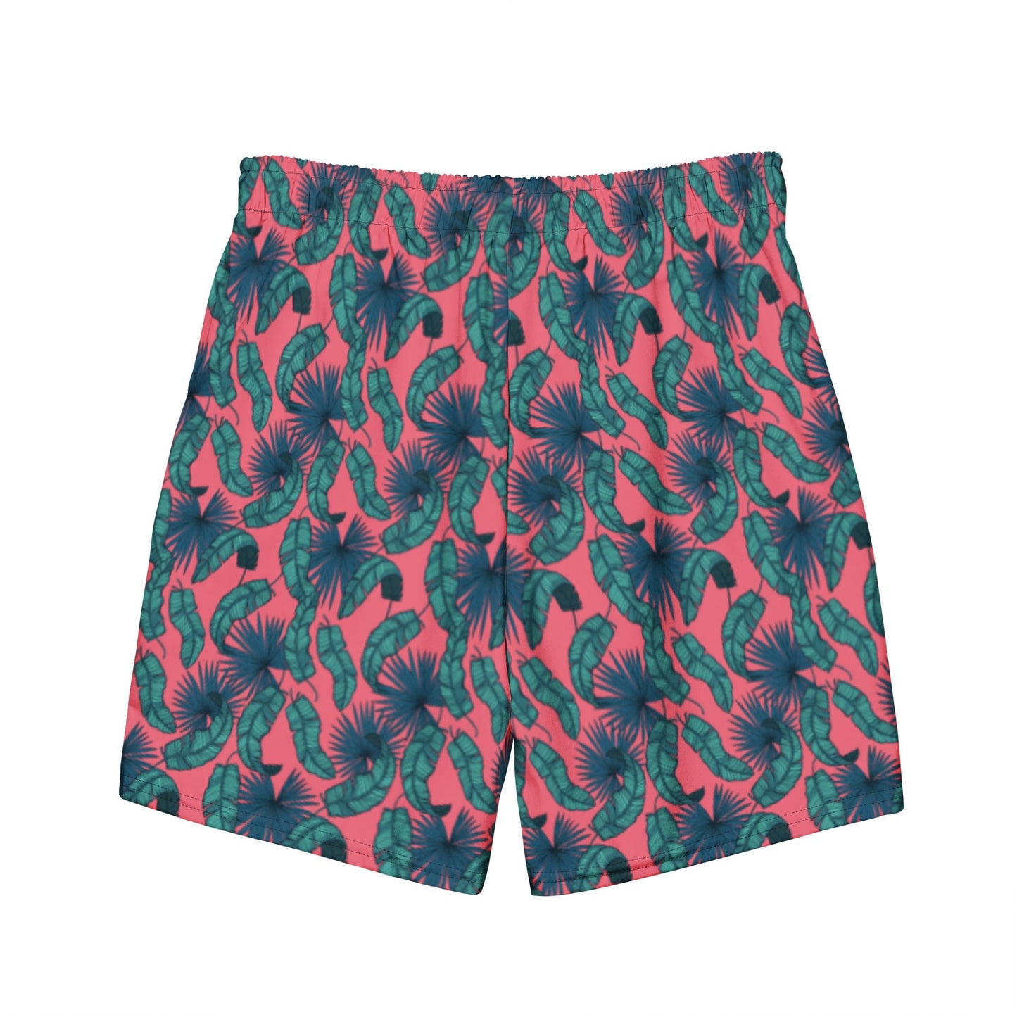 Men's Tropical Flamingo Palms Board Shorts