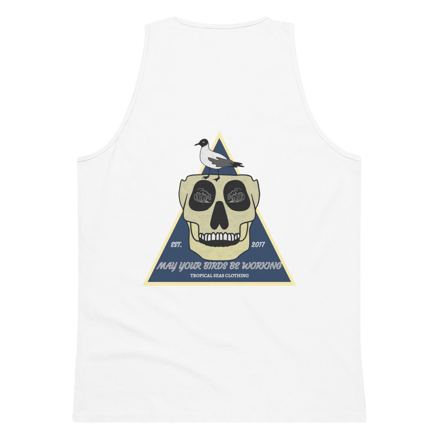 Men’s Premium Working Birds Tank Top T-Shirt