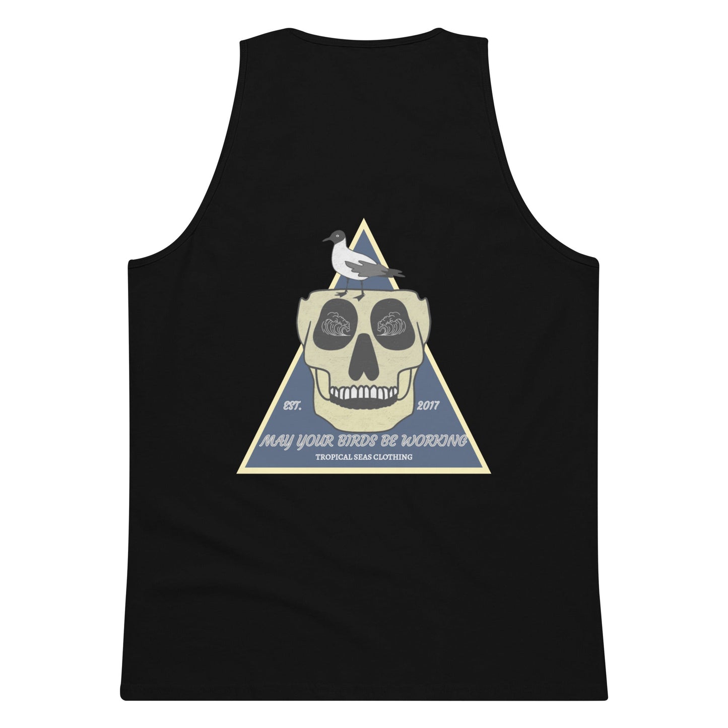 Men’s Premium Working Birds Tank Top T-Shirt