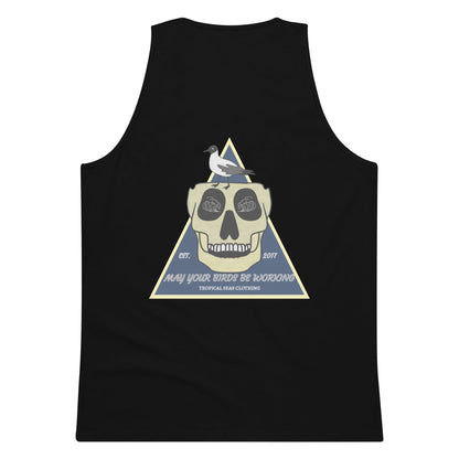 Men’s Premium Working Birds Tank Top T-Shirt