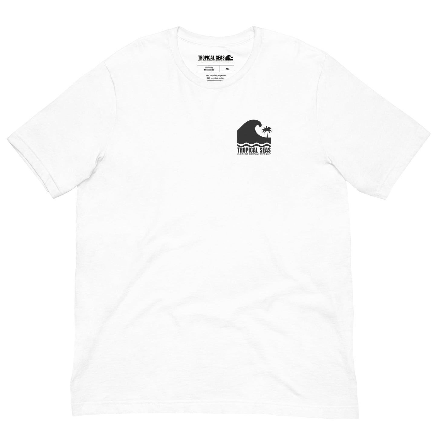 Respect the Depths Whale staple eco t-shirt